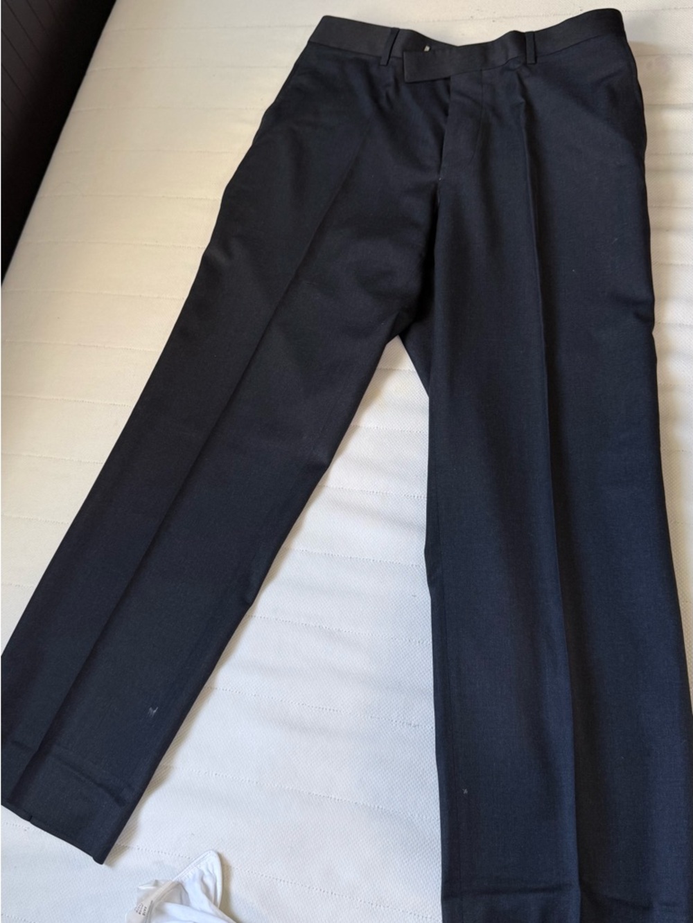 Hugo Boss Black Dress Pants with Clean Finish 100% wool